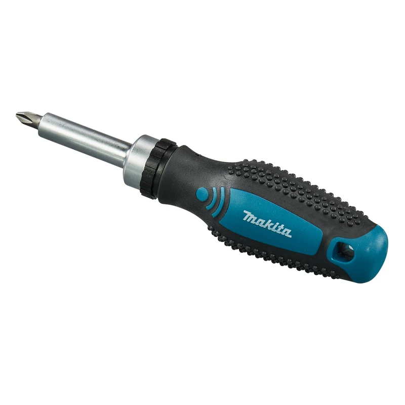 Makita D-58833 Magnetic Ratchet Hand Screwdriver Semi-Automatic Positive Negative Rubber Nonslip Hand Tools Screwdriver