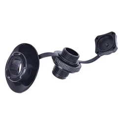 Válvula de ar octogonal válvula de gás para barco inflável intex/barco de pesca jilong/cama de ar 1 peça 2-em-1 38 g/conjunto válvula de parafuso