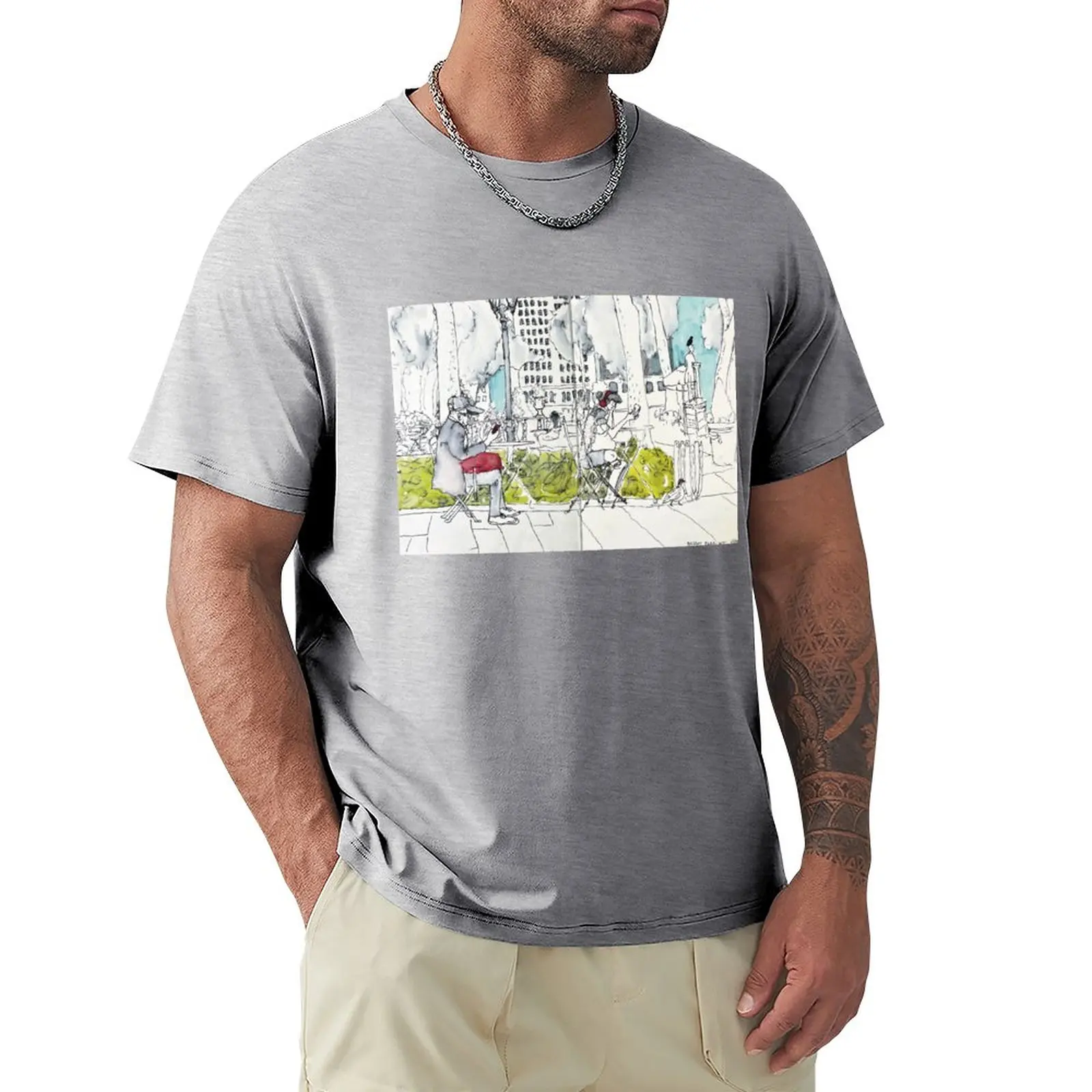 Bryant Park, NYC T-Shirt cute clothes aesthetic clothes summer tops clothes for men