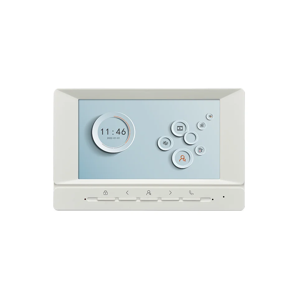 Tuya 7インチビデオスマートビデオインターホン 1080pビデオドアベル 2/3/4ユニット カメラセキュリティインターホンシステム 家庭用/別荘用セキュリティ