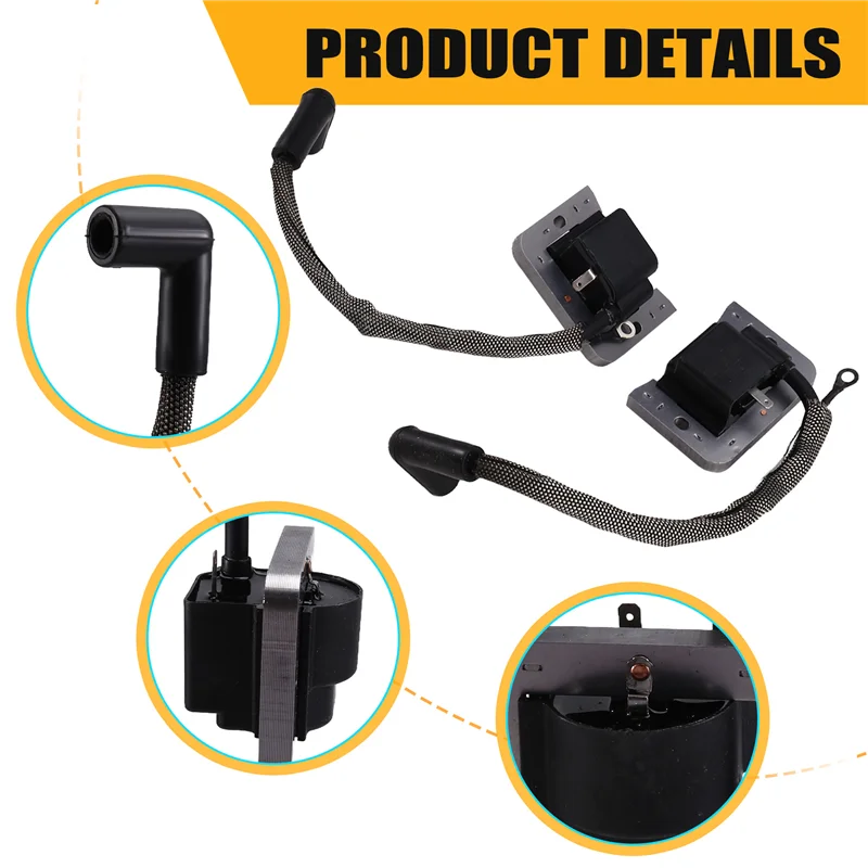 

2PCS 32-707-01-S Ignition Coil For Kohler Engine SV735-0017 SV710-740 SV810-840