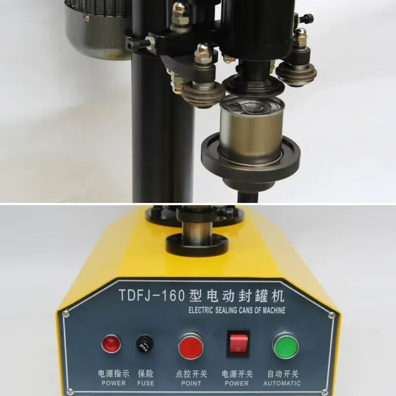 WD-160 Automatic Capping Machine 370W Motor for 40-150mm Plastic Bottles Beverage Ropp Sealer CE Certified Industrial