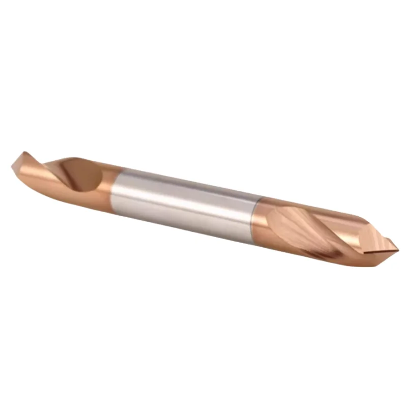 1 unidade 3-12 mm 90 °   Revestimento de estanho carboneto 2 flauta dupla cabeça ponto fixo broca cnc ferramentas broca mecânica