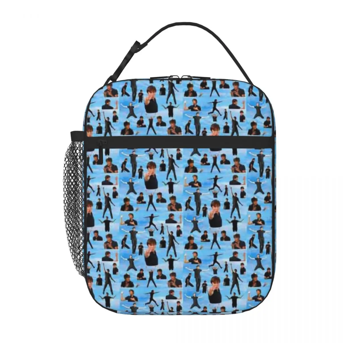 Bestselling Zac Efron Troy Bolton Bet On It High School Musical Multi Pocket Outdoor Lunch Bag Car Travel Lunch Box Bag