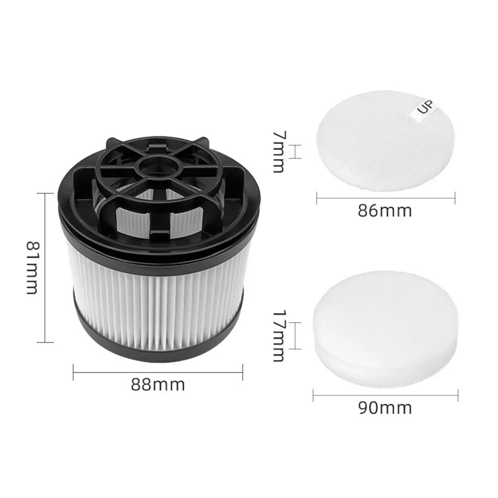 For LEVOIT LVAC-200 HEPA Filters Filter Cotton For LEVOIT LVAC-200 Robot Vacuum Cleaner Parts