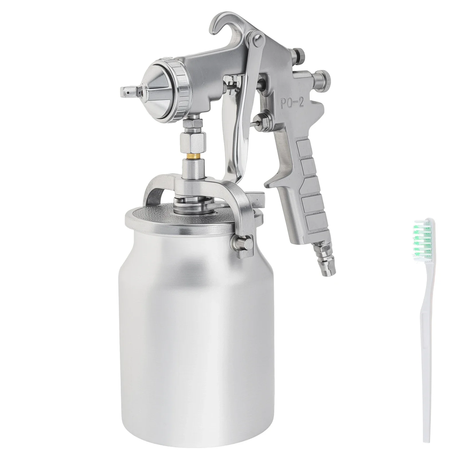 

Professional Paint Spray Gun for Automotive Household Furniture with 2mm Nozzle 1000mL Cup High Pressure Siphon Feed Sprayer