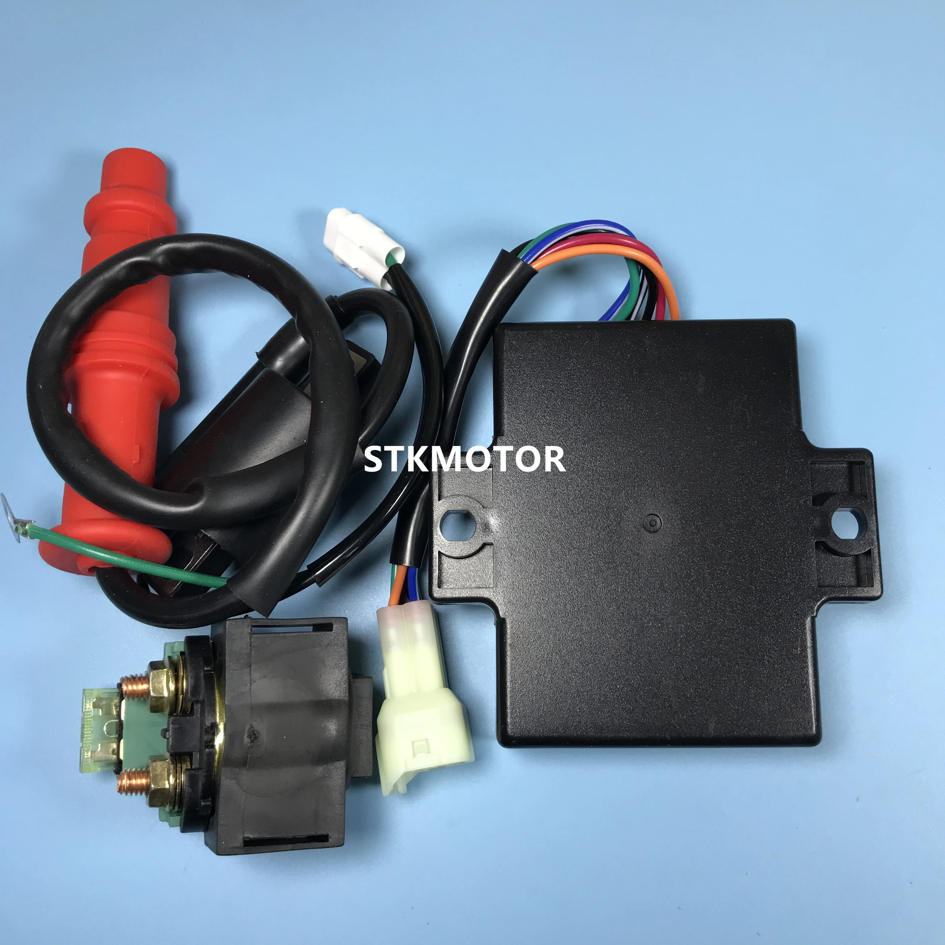 500 ATV Quad Ignition Coil Solenoid Relay and CDI Box for KAZUMA 500CC Jaguar 500CC ATV Parts