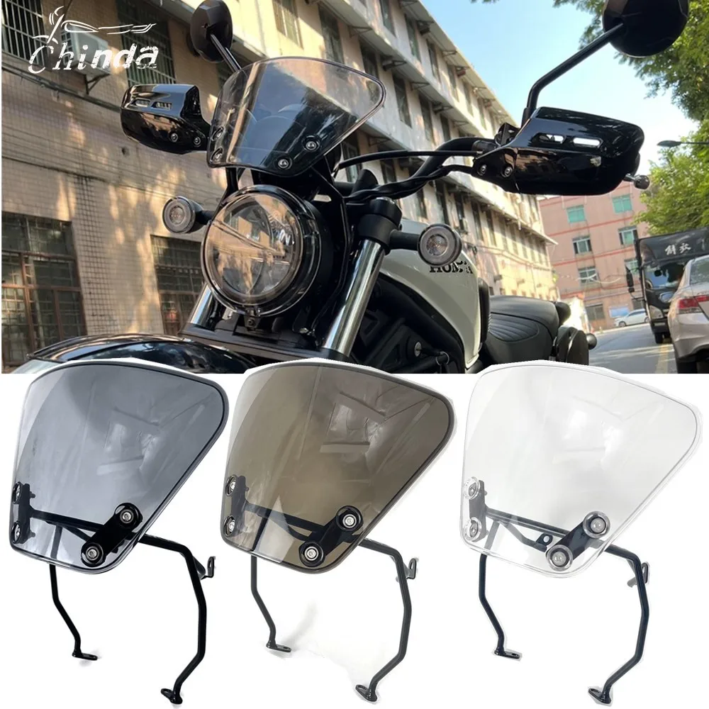 

For Honda CL500 CL250 cl 500 cl 250 2023 2024 Motorcycle Accessories Windshield Spoiler Windscreen Deflector