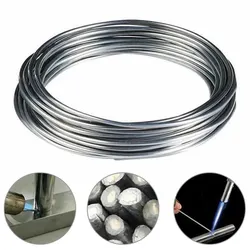 Low Temperature Easy Melt Aluminum Universal Welding Rod Cored Wire Rod Solder No Need Solder Powder Weld Bar for Propane Torch