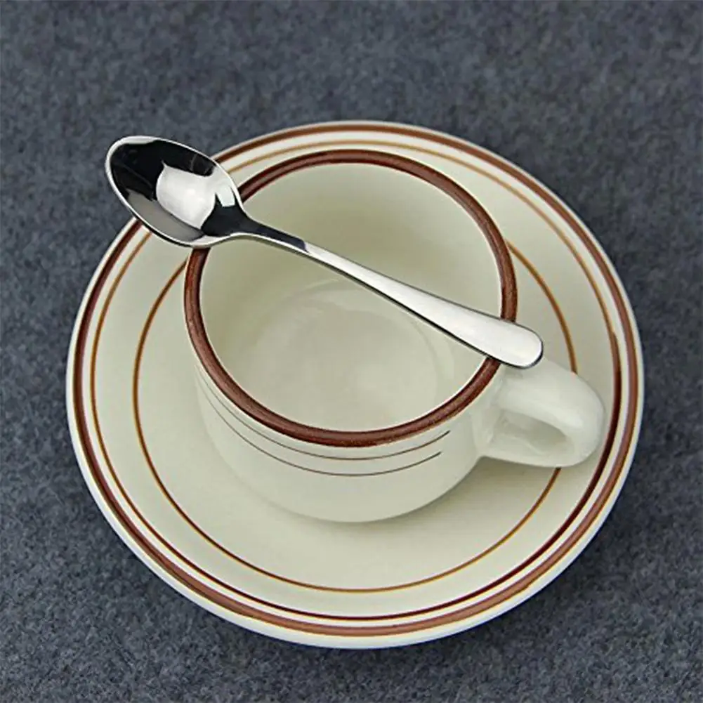 

1Pcs Large Stainless Steel Spoon Wide Handle Spoons Cutlery Soup Restaurant Kitchen Dumpling Scoops Tableware Rice Porridge V7G9