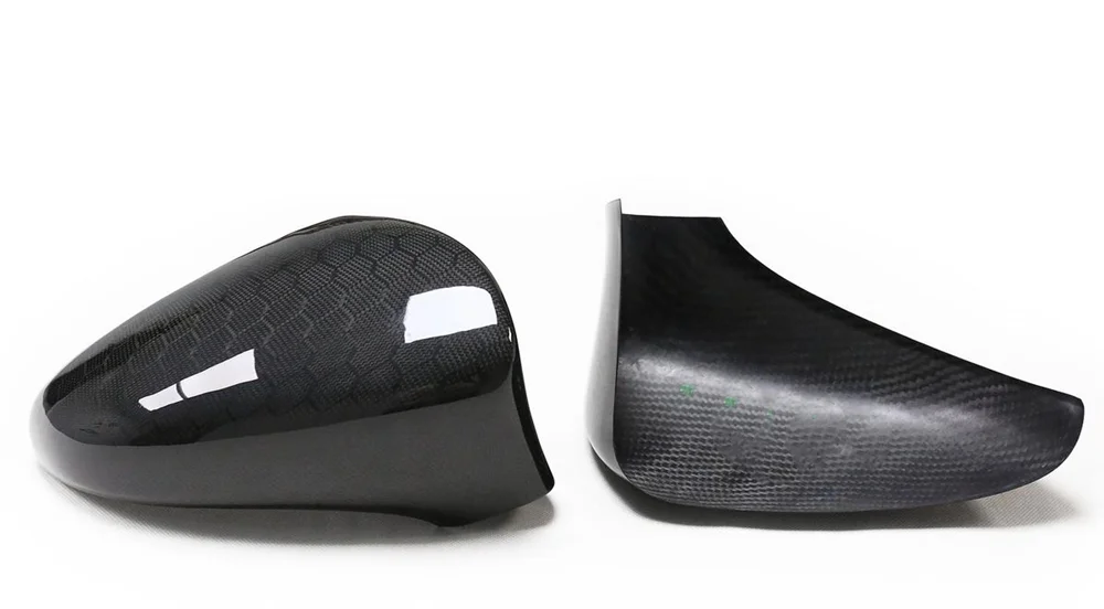 For Lexus IS200t IS250 IS350 IS GS ES RC RCF GSF CT LS 2013-2019 Mirror Cover Honeycomb Style Carbon Fiber Rear View Cap Add On