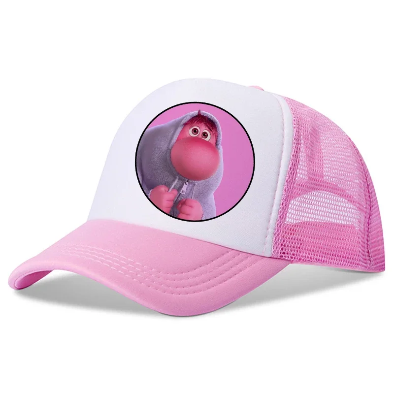 New Disney Inside Out 2 Series Baseball Cap Cartoon Print Breathable Mesh Dome Hat Adjustable Hip Hop Sports Hat Birthday Gift