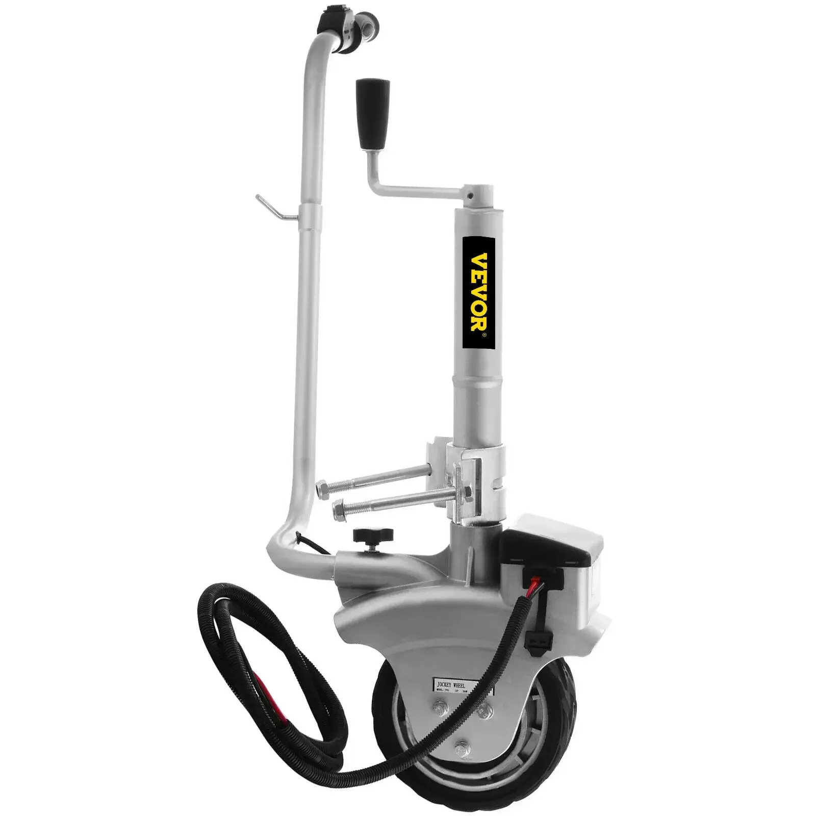 VEVOR Cổ Dropshipping Motorised Jockey Bánh Xe Bánh Xe Chắc Chắn Điện 12V Xe Kéo Mover 2270Kg Với 110V/220V