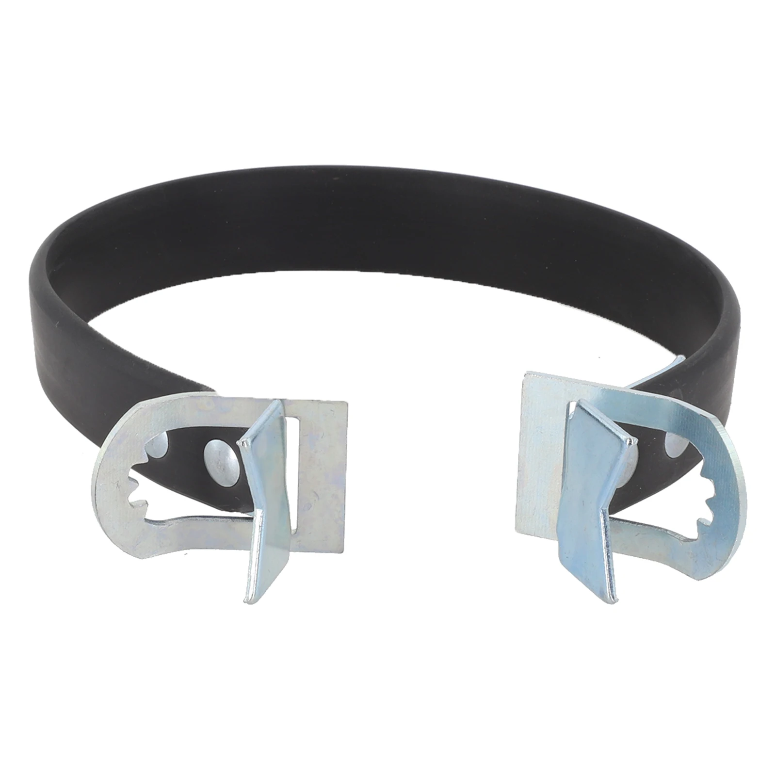 حزام حامل بطارية السيارة مقاس 14 بوصة مصعد جانبي عالي التحمل مصنوع من المعدن والمطاط للتعامل مع البطارية الآمنة والحمل #5