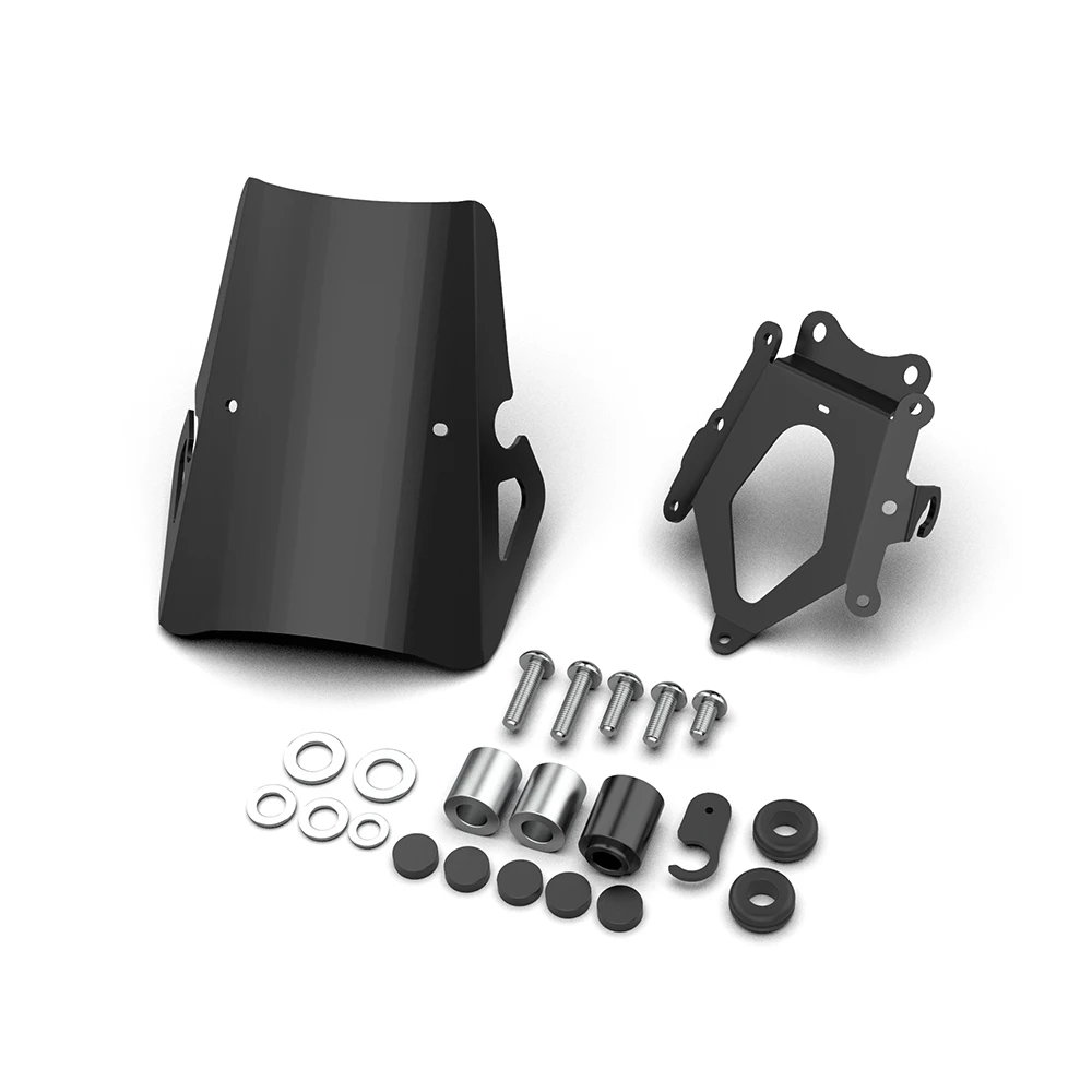 دراجة نارية الألومنيوم واقي للشاشة الزجاج الأمامي حاجز الرياح لهوندا CMX500 المتمردين CMX 500 2017 2018 2019 2020 2021 اكسسوارات #4