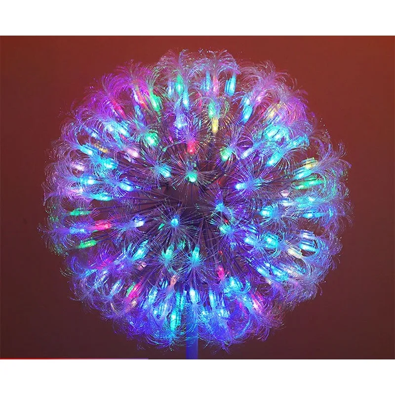 LED dandelion lamp, smoke lamp, outdoor festival courtyard garden square decoration waterproof landscape lamp