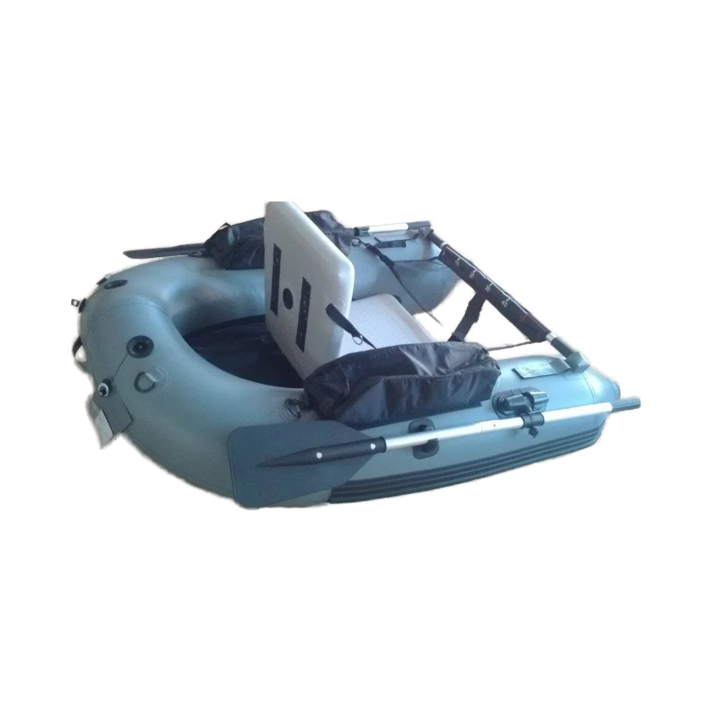 

New Condition Sport Yacht Belly Boat Inflatable PVC Fishing Vessel for Speed Fishing Lightweight and For Drifting
