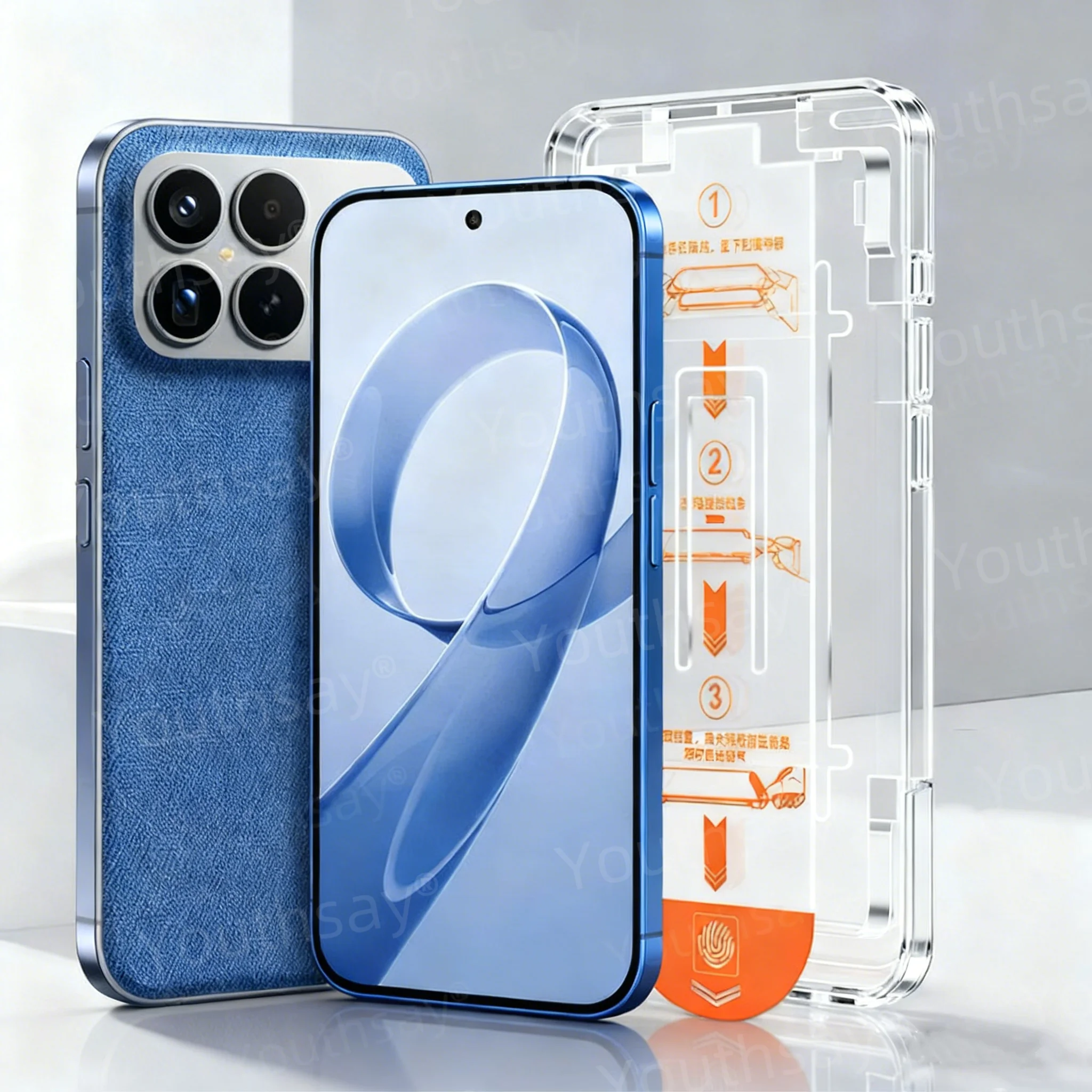 ل Poco F8 Pro الزجاج المقسى ل Poco F8 Pro طلاء Oleophobic خالية من الغبار سهلة التركيب واقي للشاشة Poco F8 Pro