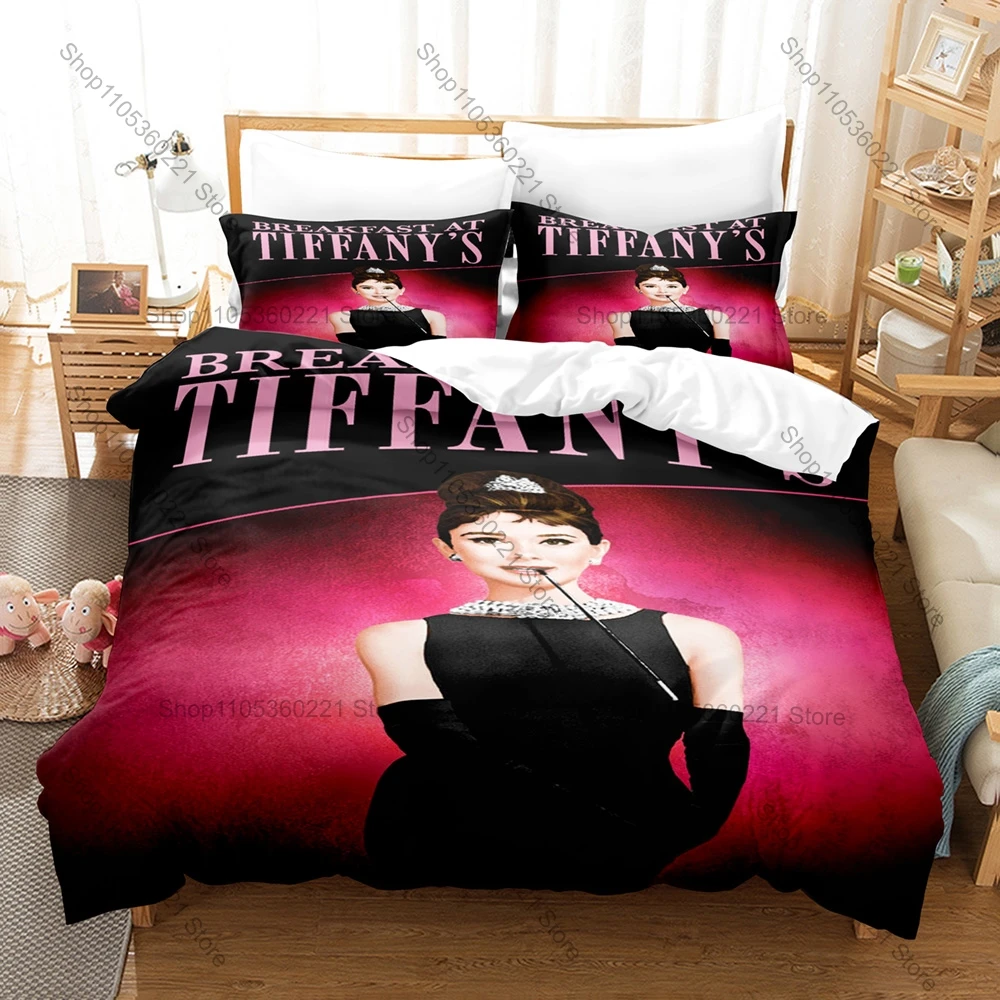 Cool Pale Cream Minimal Luxury Elegant Lady Silhouette Duvet Cover Set 1 Duvet Cover + 2 Pillowcases Soft Microfiber