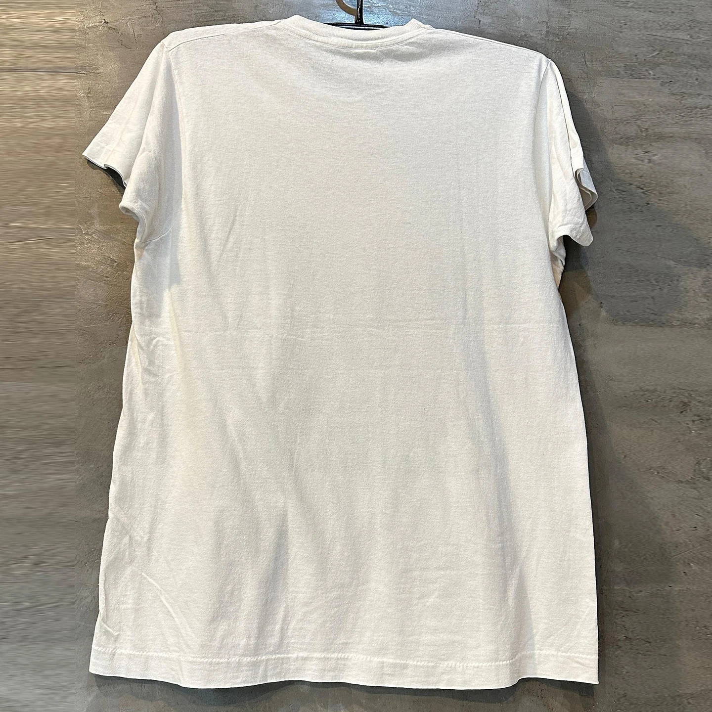 Trendy American Retro Short Sleeve T-Shirt Direct Spray Cotton Casual Summer Top for Teenagers round Neck Print Tee