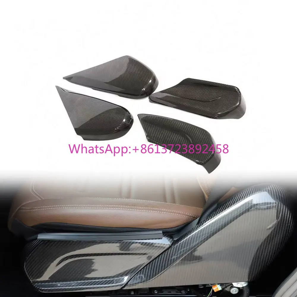 

W463 G-Class Dry Carbon Fiber Car Seat Covers for Mercedes-Benz G-Class G500 G55 G65 AMG 2019