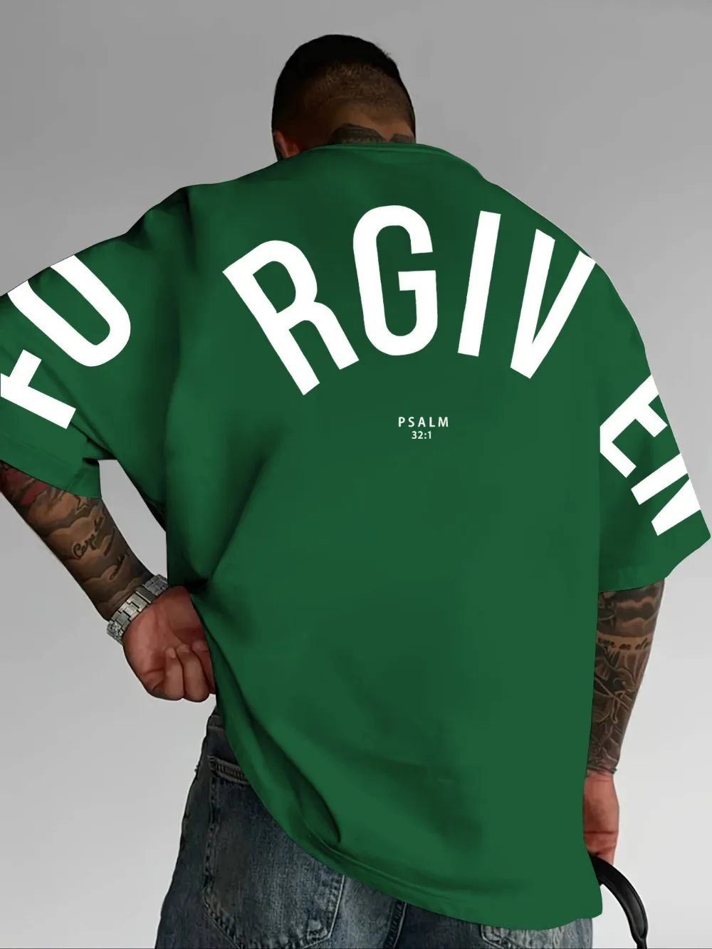 American Curved Large Letter FORGIVEN 3D-Druck Sport-T-Shirt für Herren, atmungsaktiv, schnell trocknend, für den Außenbereich, lässige Mode, Eltern-Kind-Kleidung – Detail 6