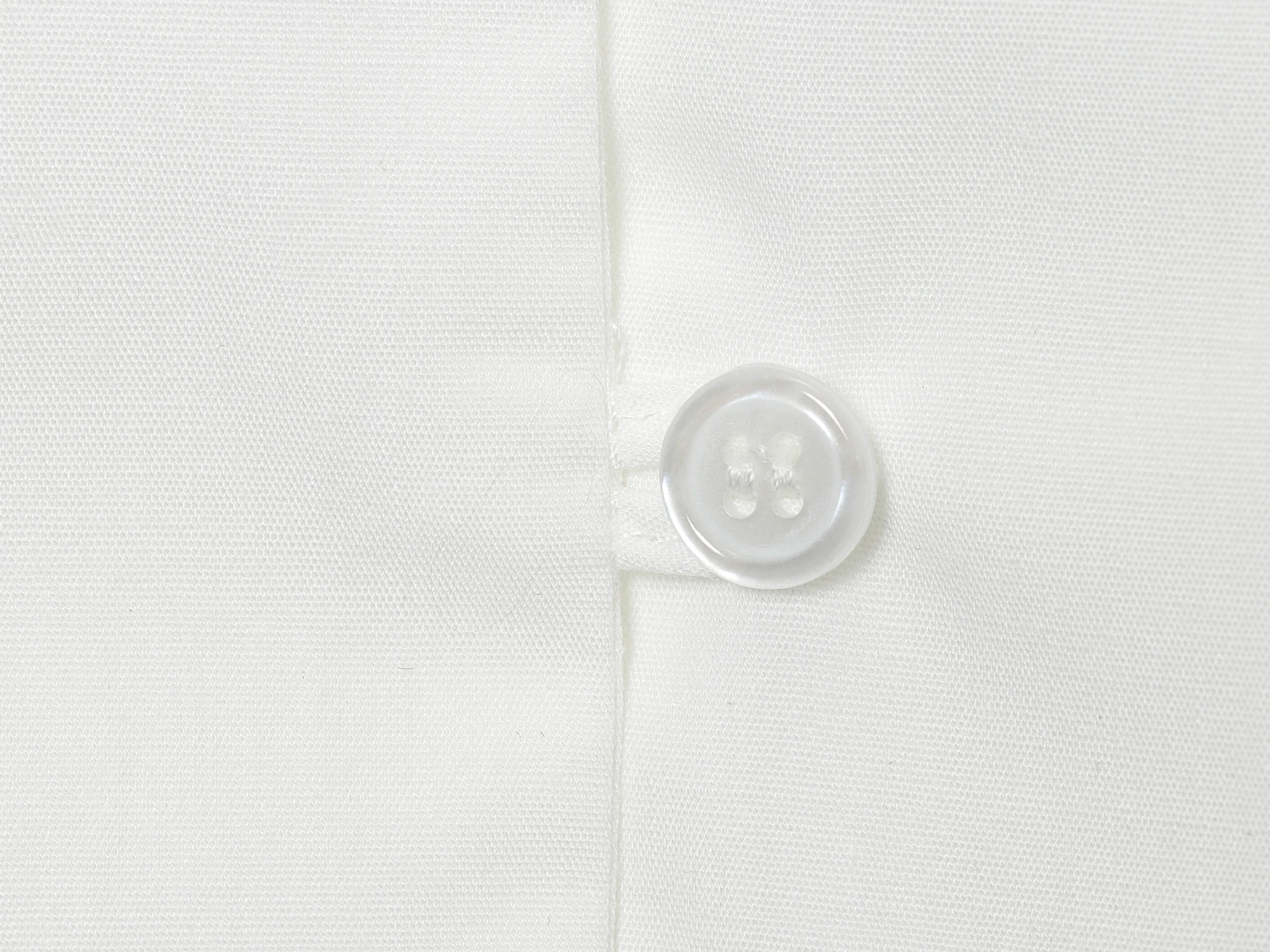 Camicia bianca slim fit moda autunno 2025 Camicia elegante a maniche lunghe con o-collo Street Style Tinta unita Top corto Abbigliamento da donna