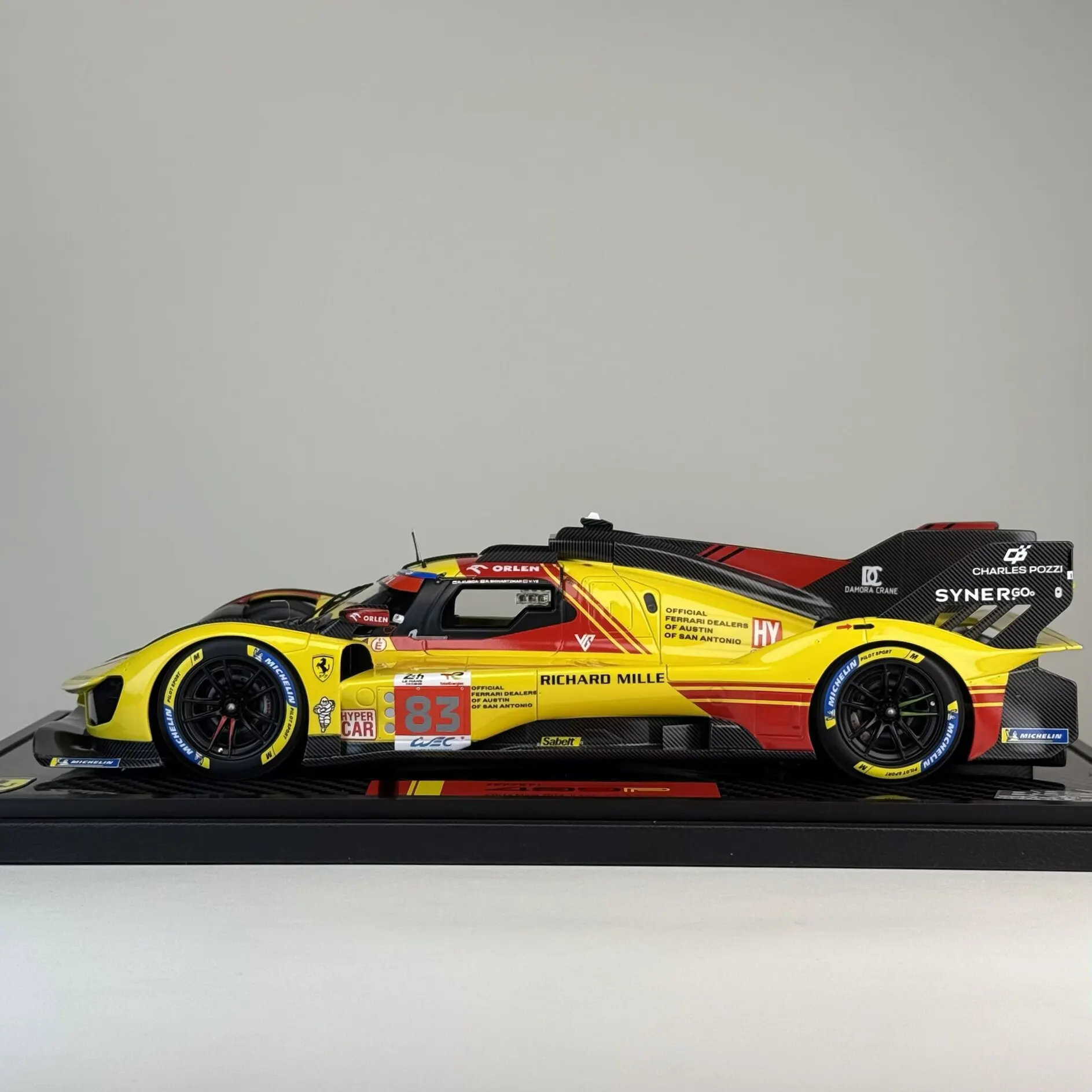 BBR 1:18 Scale Ferrari 499P 2024 Resin Car Model
