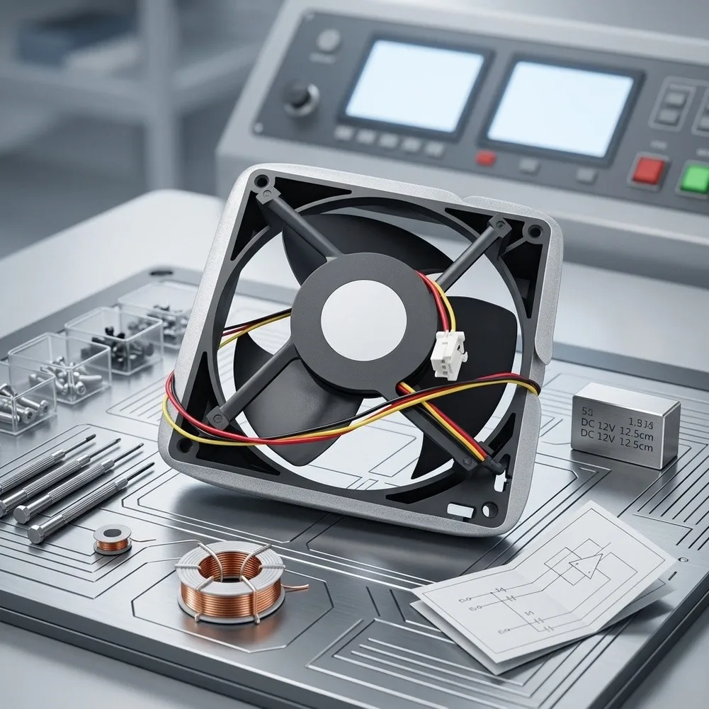 Refrigerator Fan Motor Designed to Restore Effective Air Circulation and Improve Overall Refrigeration Efficiency