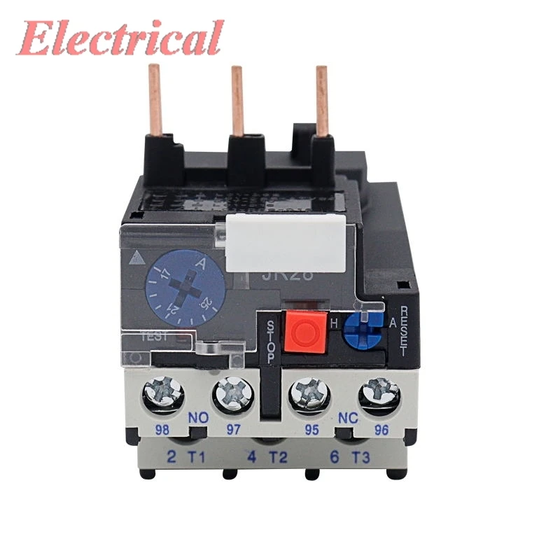 1pc  Thermal Overload Relay JR28-36(LR2D23) 1 NO + 1 NC Motor Protecting 17A-25A 23A-32A 28A-36A 50/ 60Hz 660V Ui