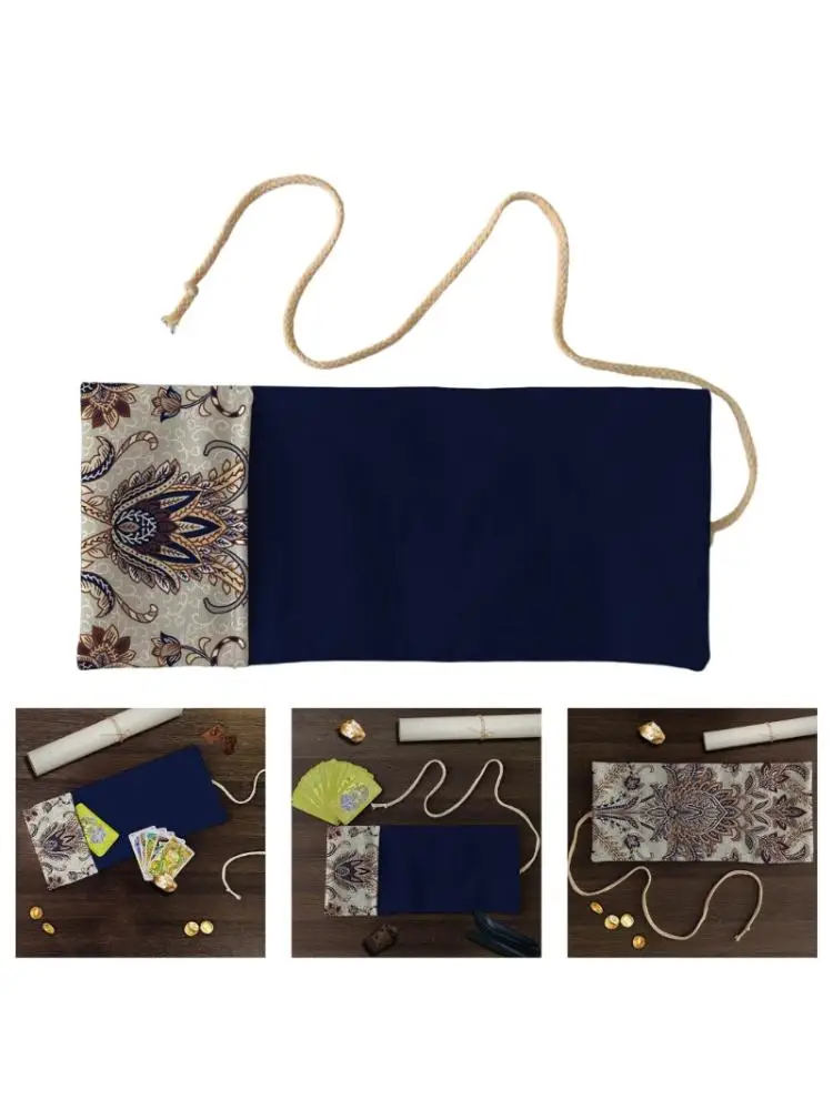 

Divinations Card Carriers Foldable Bag Card Organizers Game Card Storage Pouches Rolls Up Tarots Card Carrying Sleeve