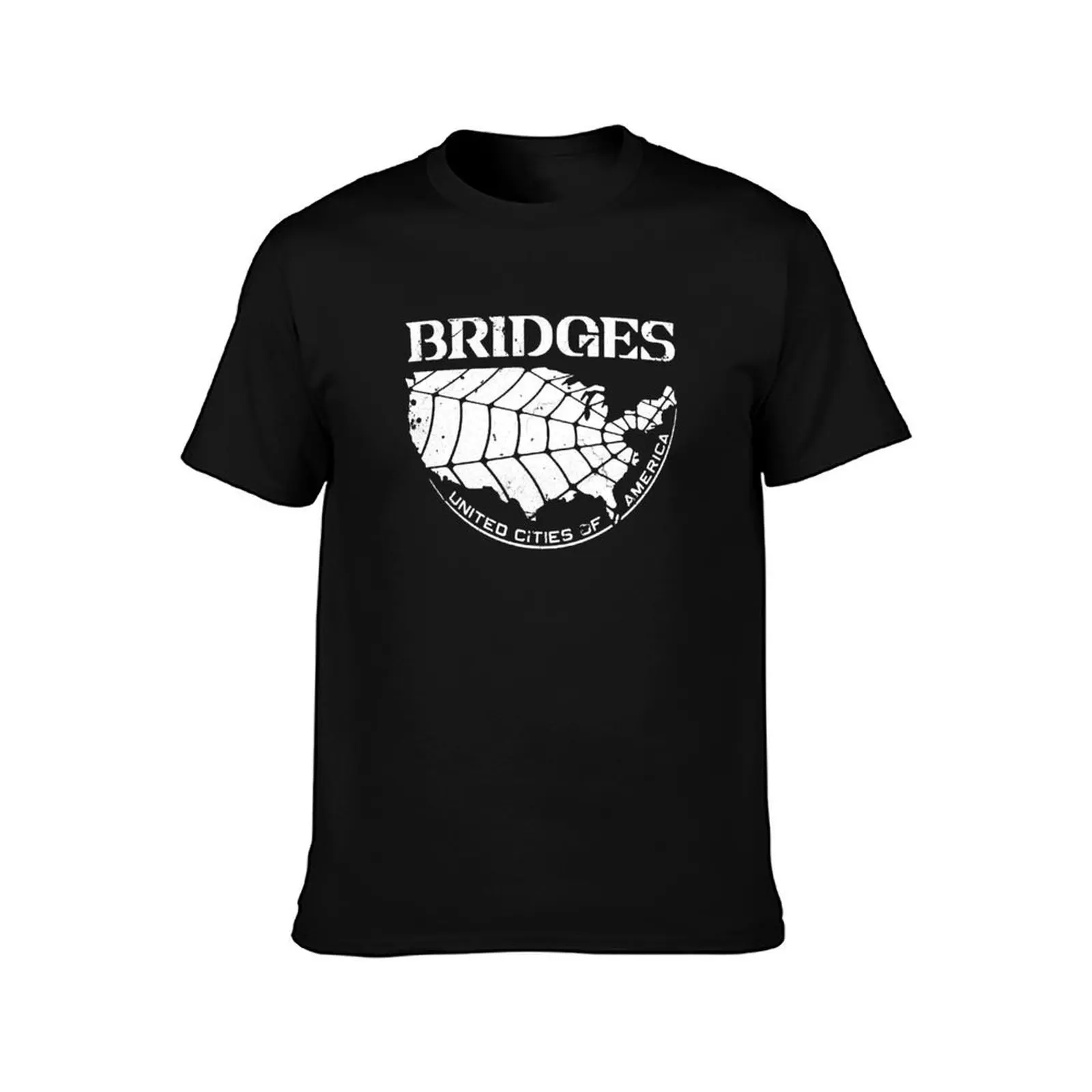 Bridges Aged Death Stranding Play games with science and strategy T-Shirt No Iron Casual Short Sleeve Top