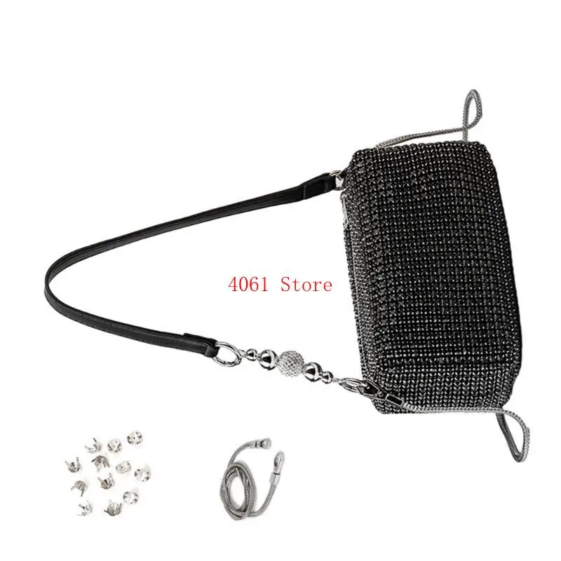 Women Bag Sparkling Crossbody Bag Ladies Purse for Dating
