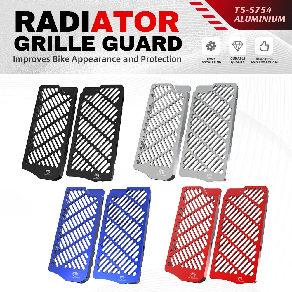 For Beta RR RRS RR-S 200 250 300 350 400 450 500 2020-2021-2022-2023 2024 Radiator Guard Grill Protection Motorcycle Accessories