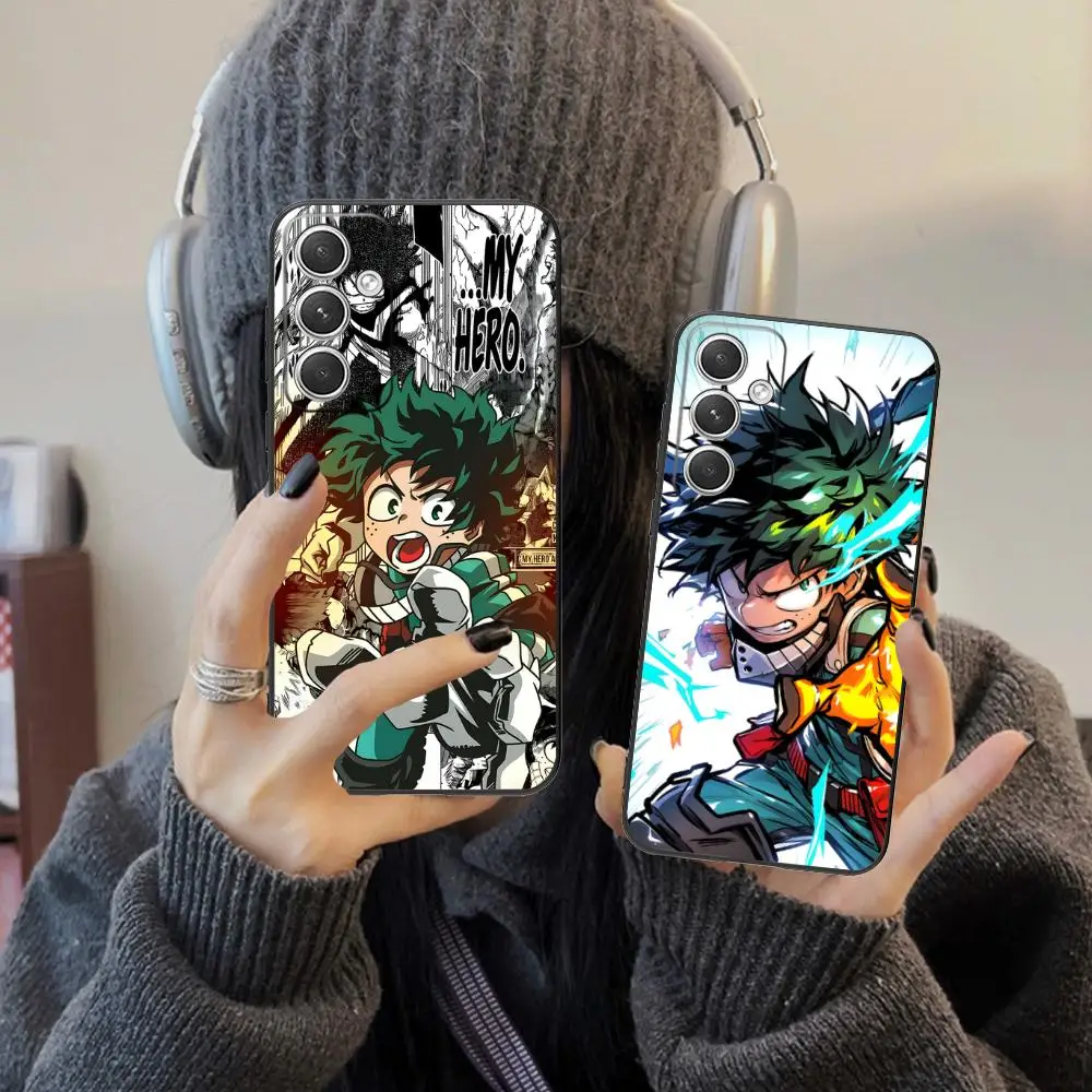 

Чехол для телефона My Hero Academy Izuku Deku для Samsung Galaxy S25 S24 S23 S22 S21 S20 Note20 Plus FE Ultra Color Protective Luxury