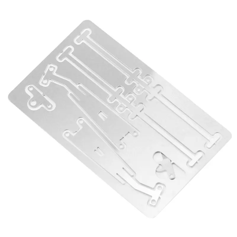 B78B-6X Metal Windshield Wiper For 1/10 RC Crawler AXIAL SCX10 JEEP Cherokee TRAXXAS TRX4 Defender Bronco G500 MST KM2 Parts