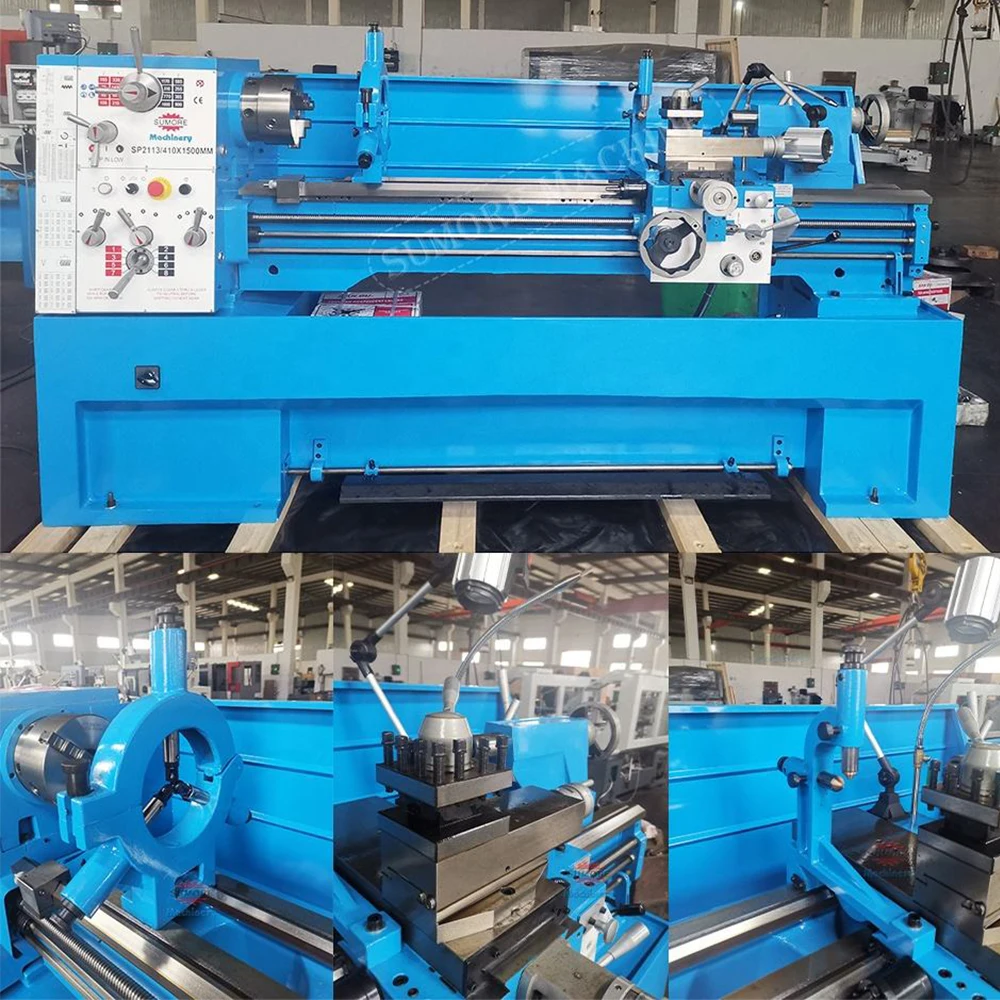 CM6241 Lathe 1500mm 1000mm Manual Lathe Machine for Metal SP2113 SUMORE