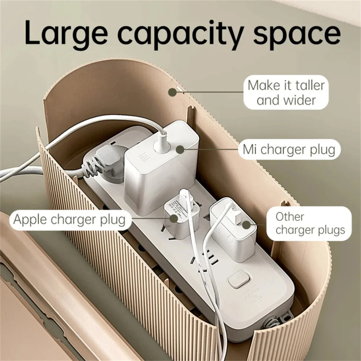 Nordic Plug Board  Box Cable Wire Organizer Case Socket Wireless WiFi Router Bracelet Desktop Data Line Plug Holder Shelf
