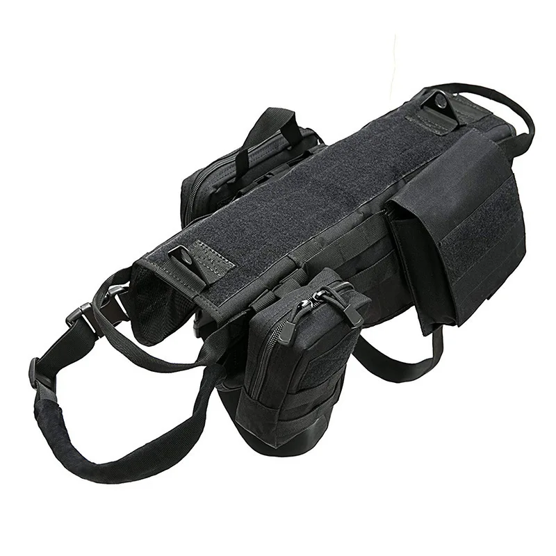 Chaleco táctico camuflaje para perros grandes: arnés resistente - imagen 2