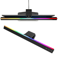 RGB Monitor Light Bar Dimmable Eye-Care Computer Light Bar USB Powered Screen Light Bar Screen Lamp for Work Study Read Gaming