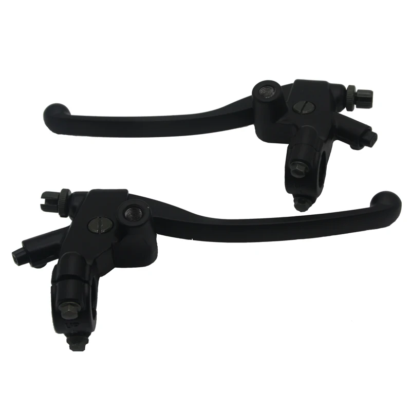 USER-X Motorcycle Brake Clutch Levers Black For Honda CG 125 Aluminum Alloy Motorbike Brake Clutch Lever Cable Front Brake cg125