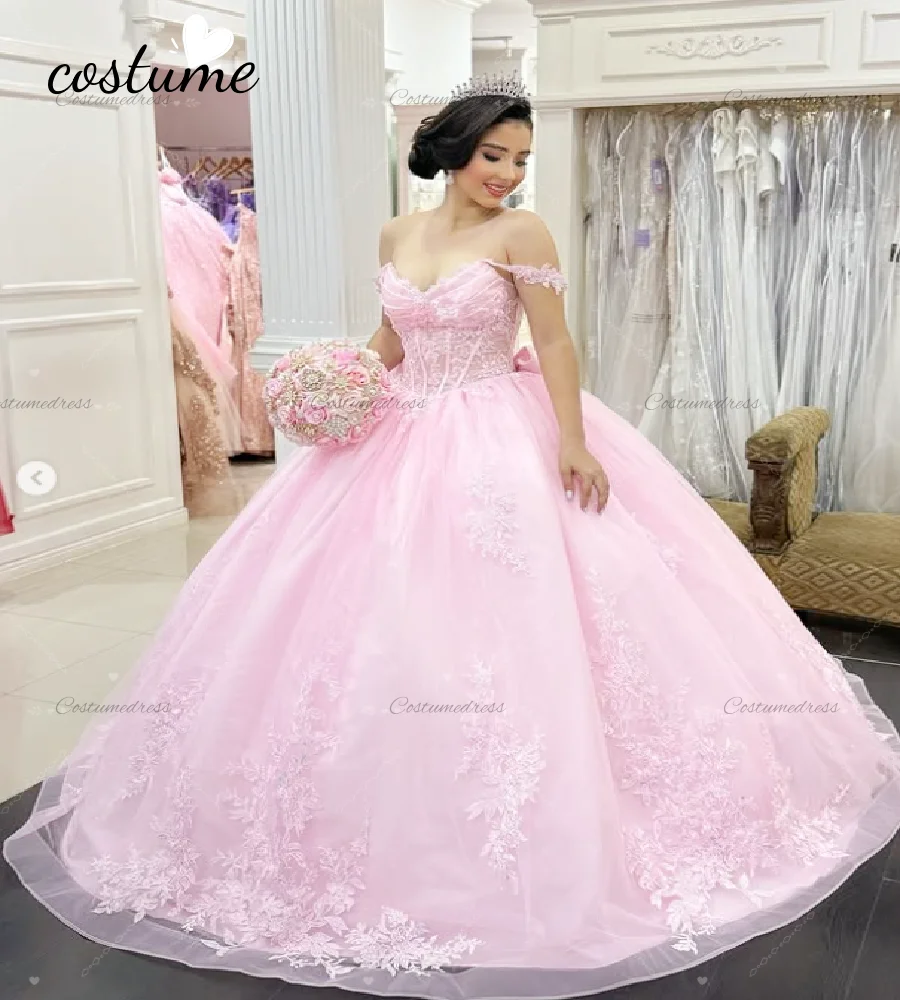 Elegant Pink Vestid…