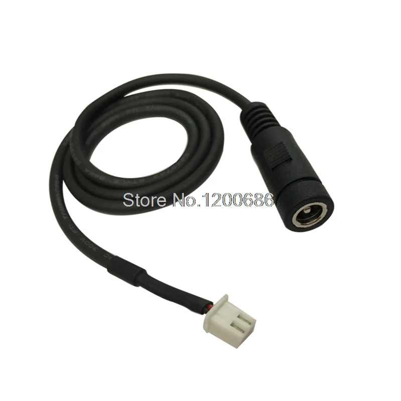 

50CM 500MM 18AWG XH2.54 connector to dc jack 5.5/2.1 female connector 5.5 2.1 DC SM2.54 DC Socket Wiring Harnesses