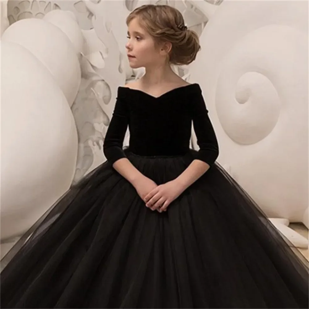 robe-de-fille-de-fleur-formelle-fete-reve-enfants-noir-longueur-de-plancher-elegant-tulle-dentelle-longueur-de-plancher-princesse-robes-de-premiere-communion