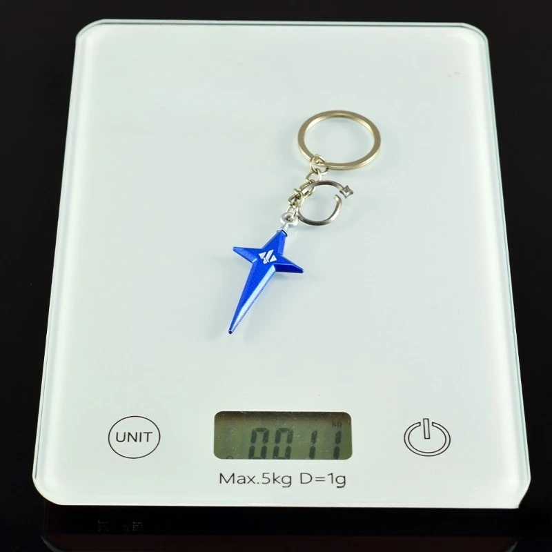 6 سنتيمتر/2.36in دلتا قوة لعبة الأسلحة الطرفية نماذج الشمال ستار المفاتيح المعلقات الحرف اليدوية زخرفة شاشة لسطح المكتب الصبي هدية