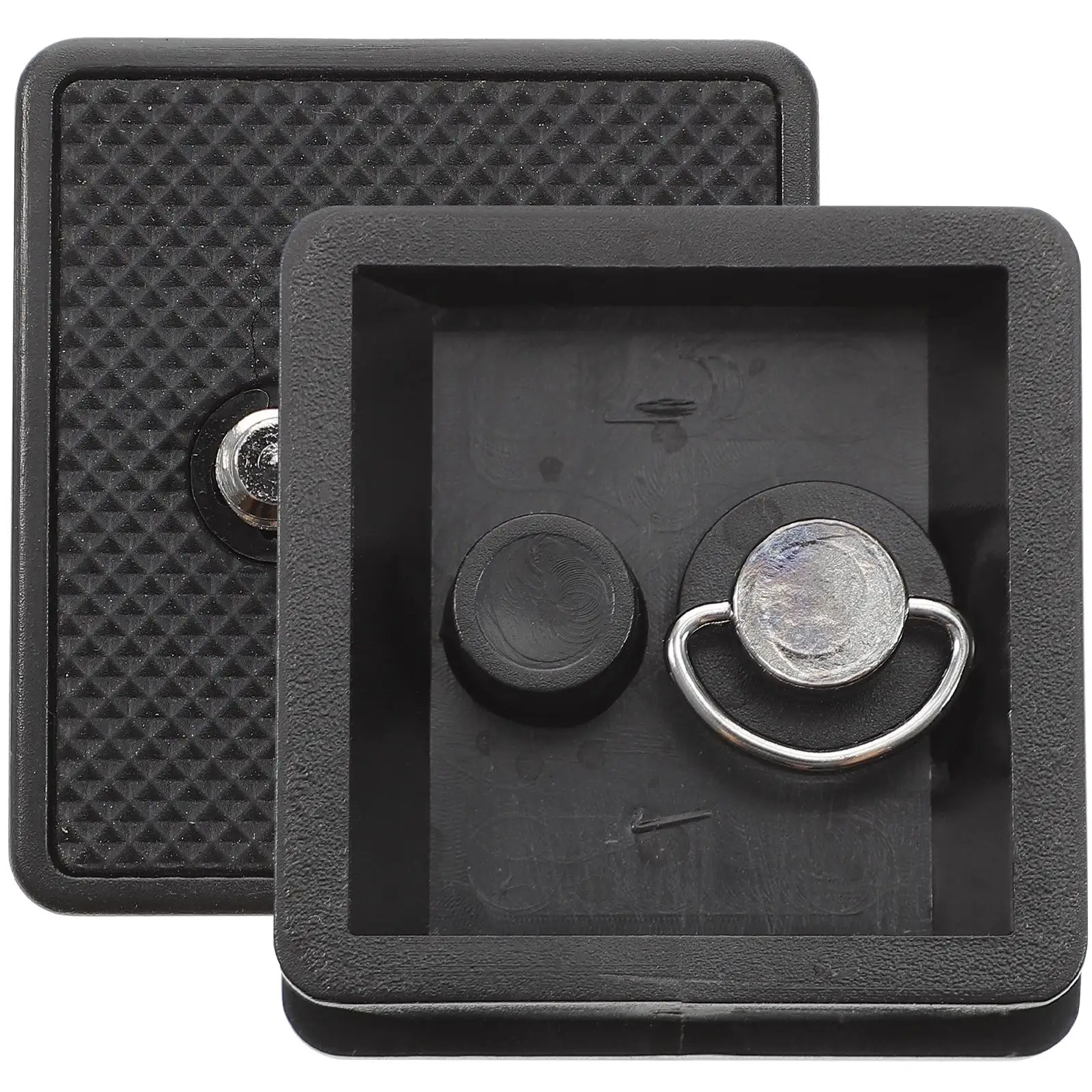 2 Pcs Quick Release Plate Camera Loading Board Tripod Mount Abs and Metal Tripods
