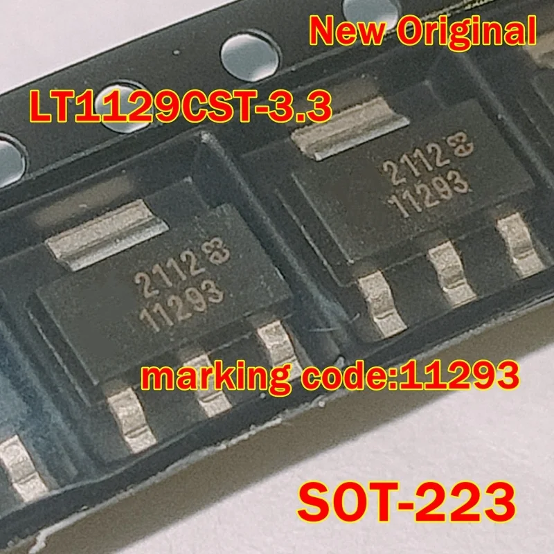 

1pcs to 100pcs LT1129CST-3.3 SOT-223 marking code:11293 New Original Micropower Low Dropout Regulators with Shutdown