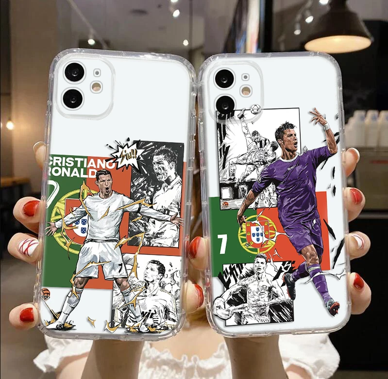 W8 Cristiano R-Ronaldo Soft Case for Samsung A05 A15 A20 A30 A20S A21S A22 A22S A30S A32 A40S M30 A42 A50 A50S A51 A52 A52S