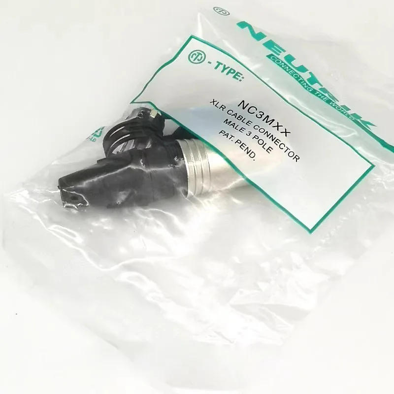10PCS/20PCS FÜR NEUTRIK Stecker NC3MXX & NC3FXX Männlich und weiblich XLR Un ensemble 3 Broches XLR Connecteur mit
