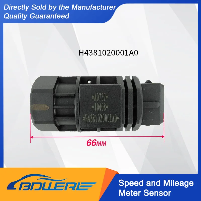 

FOTON Auto Parts - Vehicle Speed and Mileage Meter Sensor (Speedometer) for Aoling CTX and Aumark. H4381020001A0 L0381020005A0